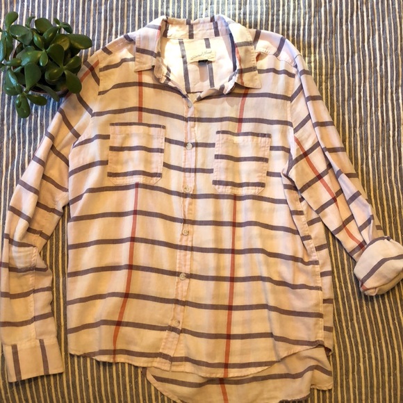 Button Down Striped Shirt - Picture 2 of 4